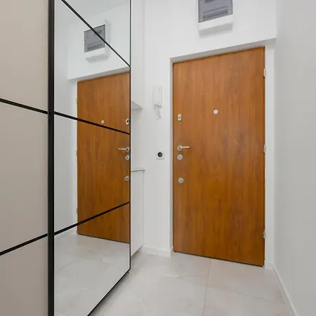 Pastel Andersa In With Air Conditioning By Renters Apartment Warsaw